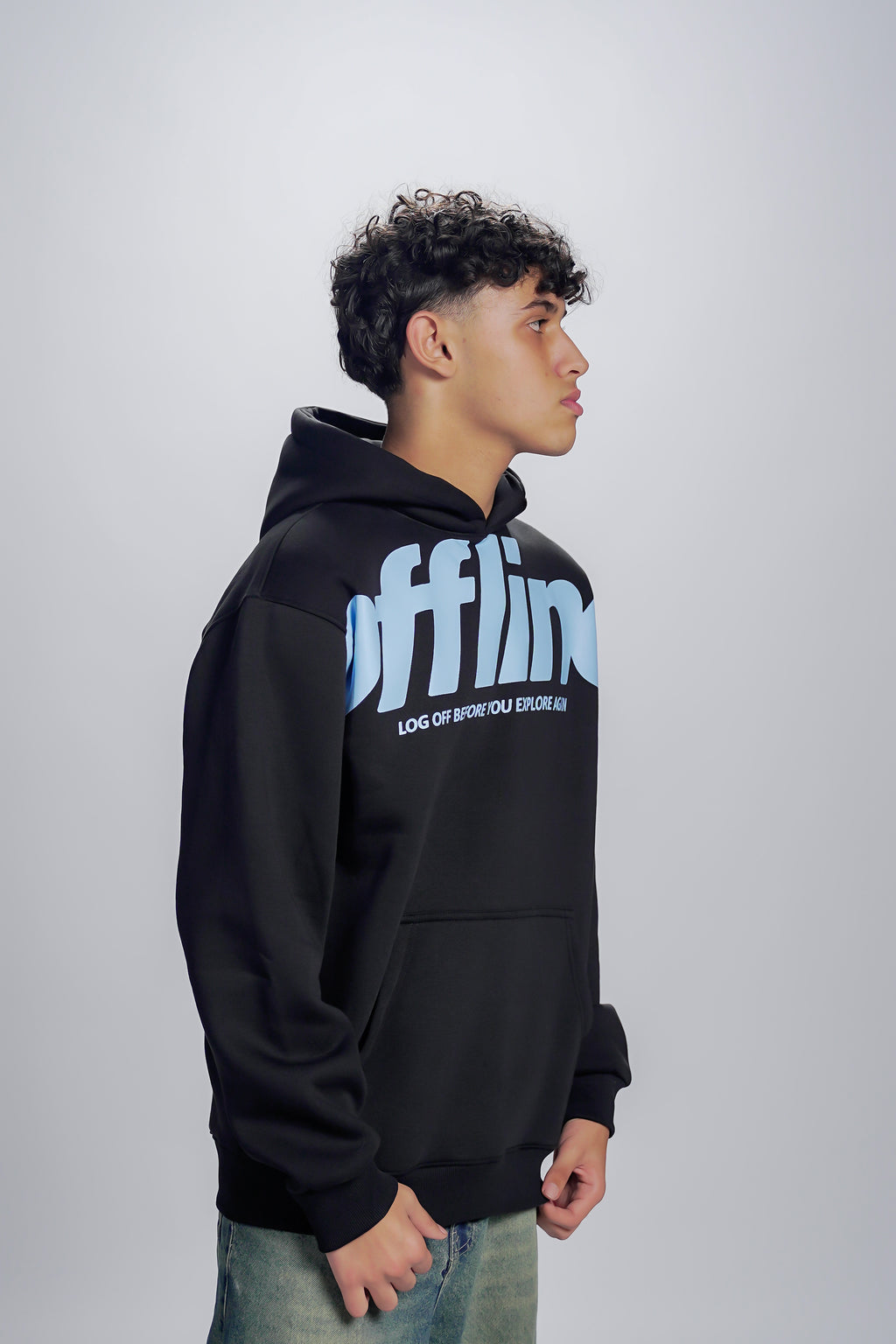 Offline Graphic Hoodie