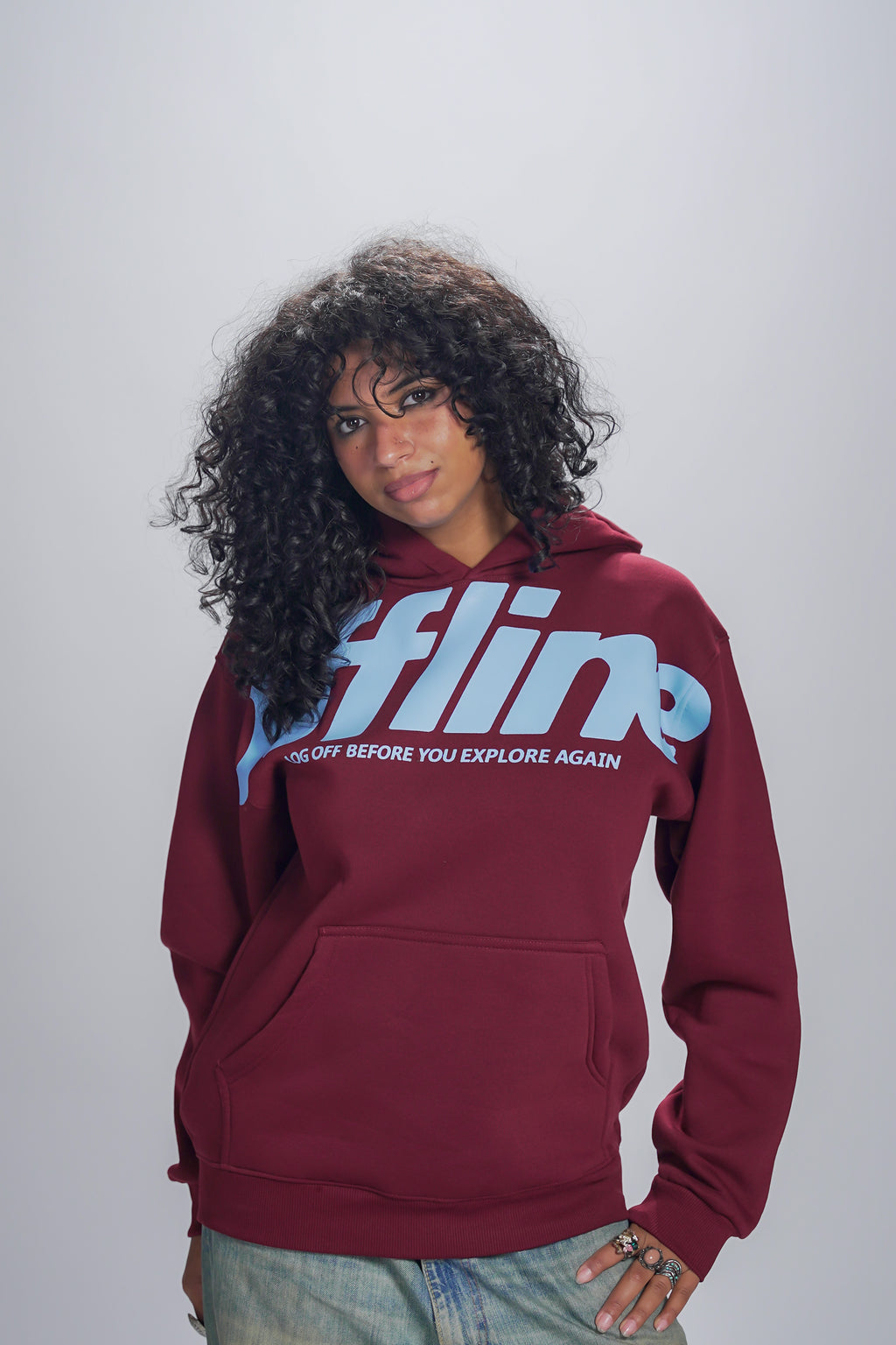 Offline Graphic Hoodie