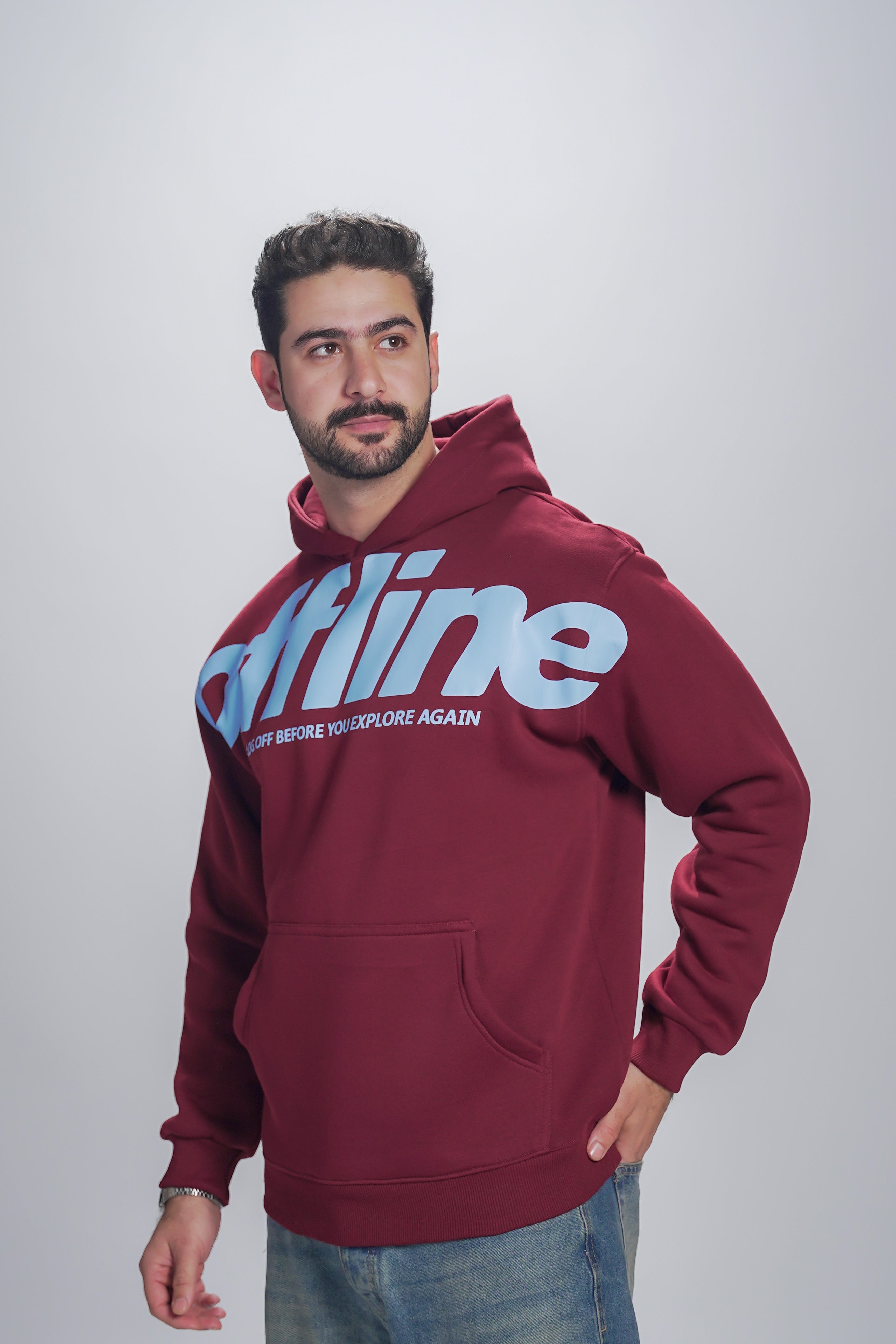 Offline Graphic Hoodie