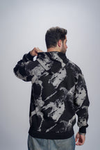 Abstract Print Hoodie