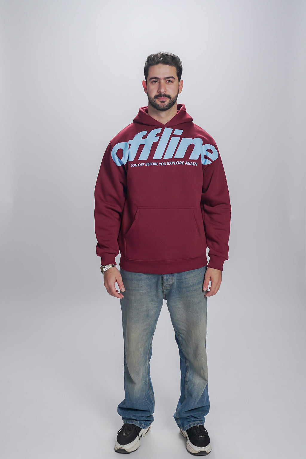 Offline Graphic Hoodie