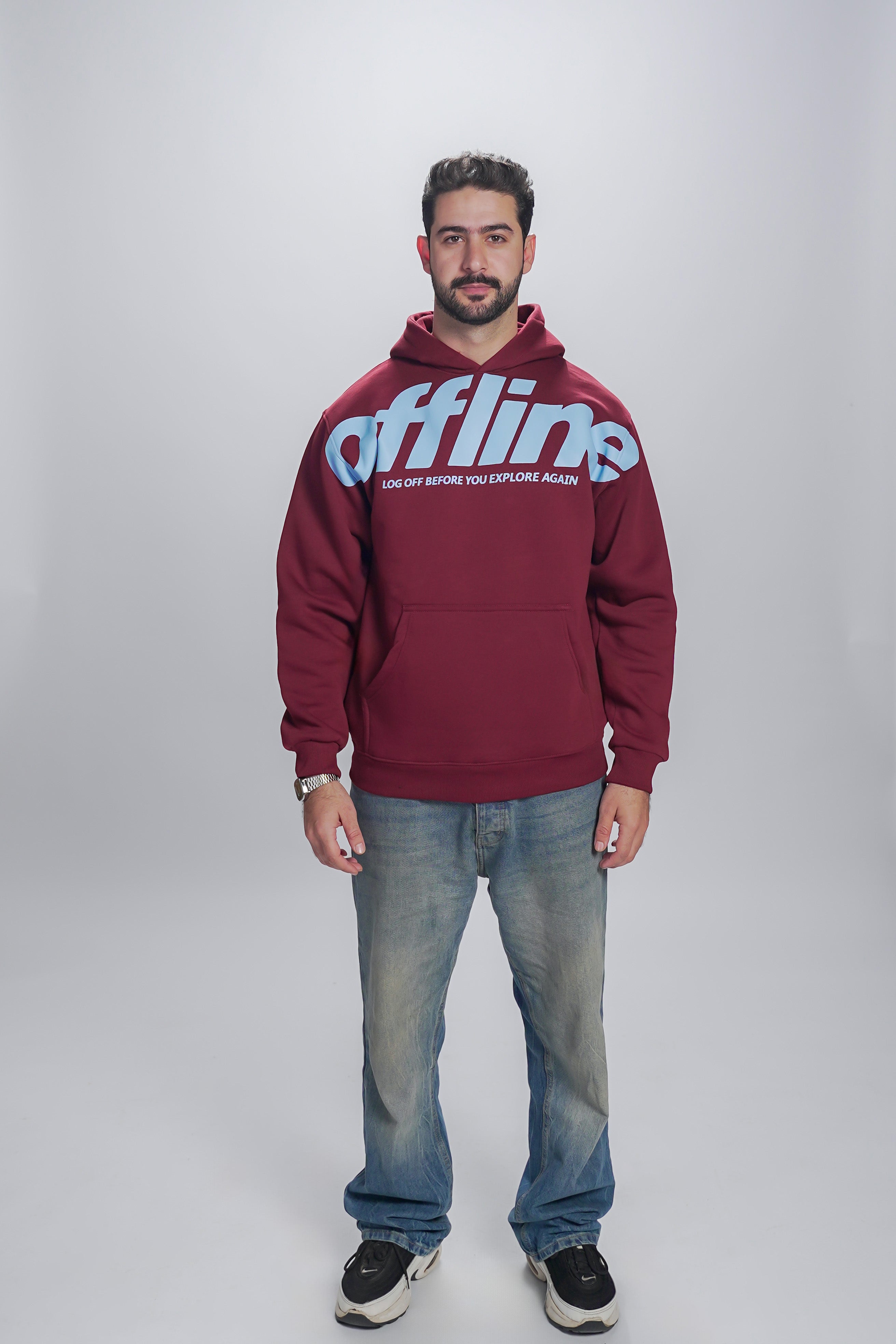 Offline Graphic Hoodie