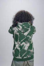 Abstract Print Hoodie