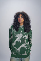 Abstract Print Hoodie