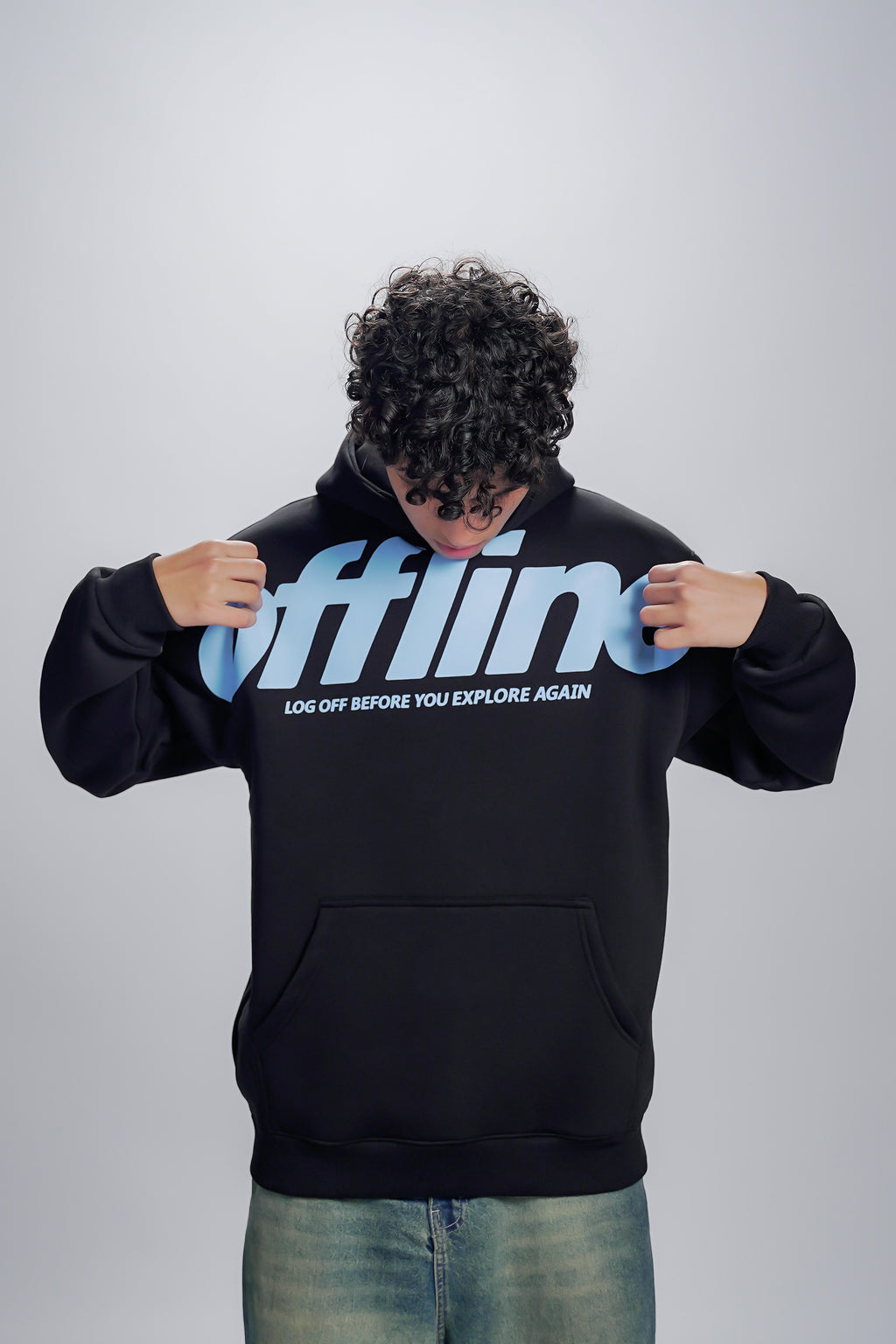 Offline Graphic Hoodie
