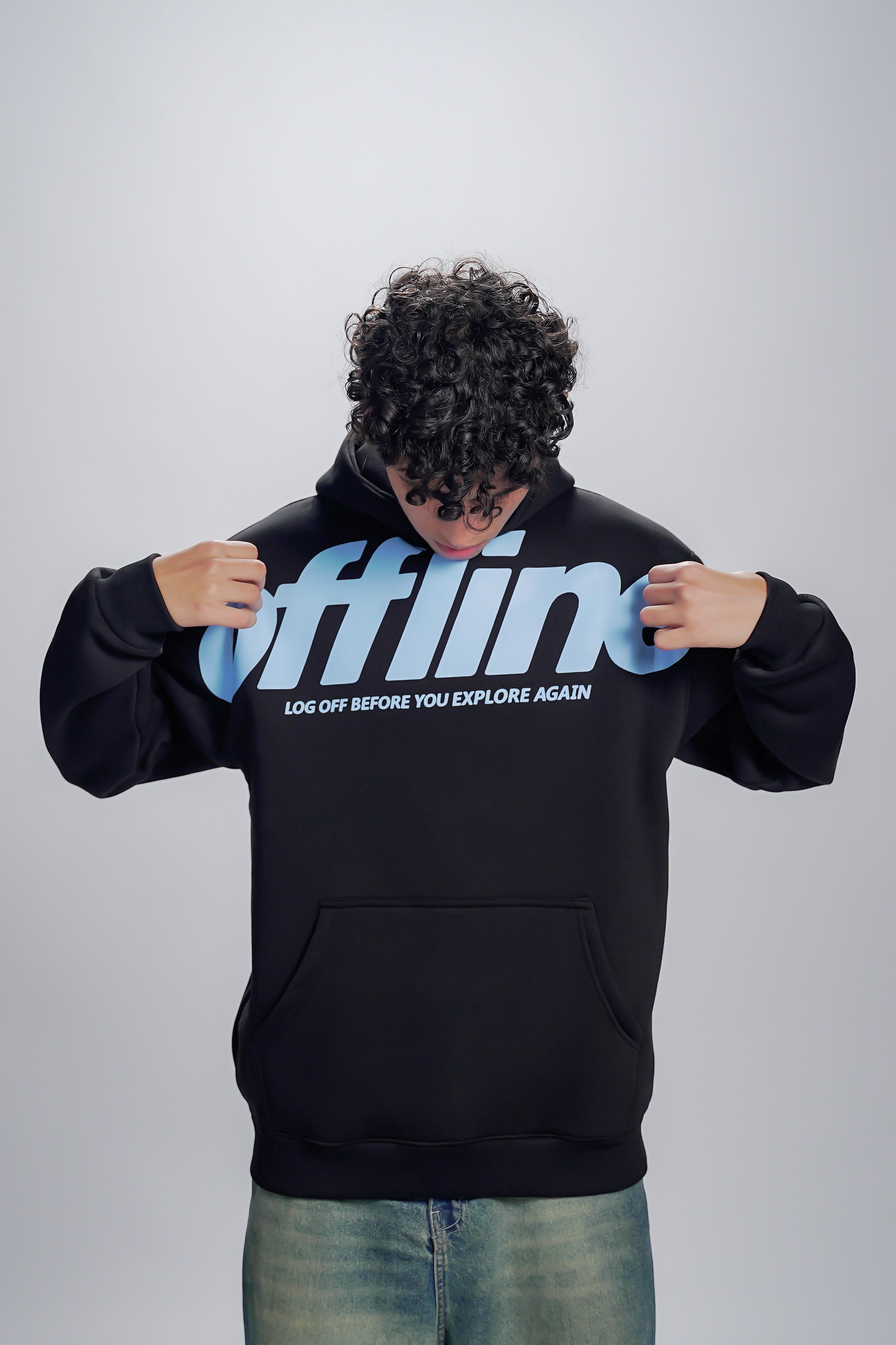 Offline Graphic Hoodie