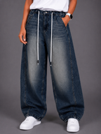Laurent Unisex Baggy Denim