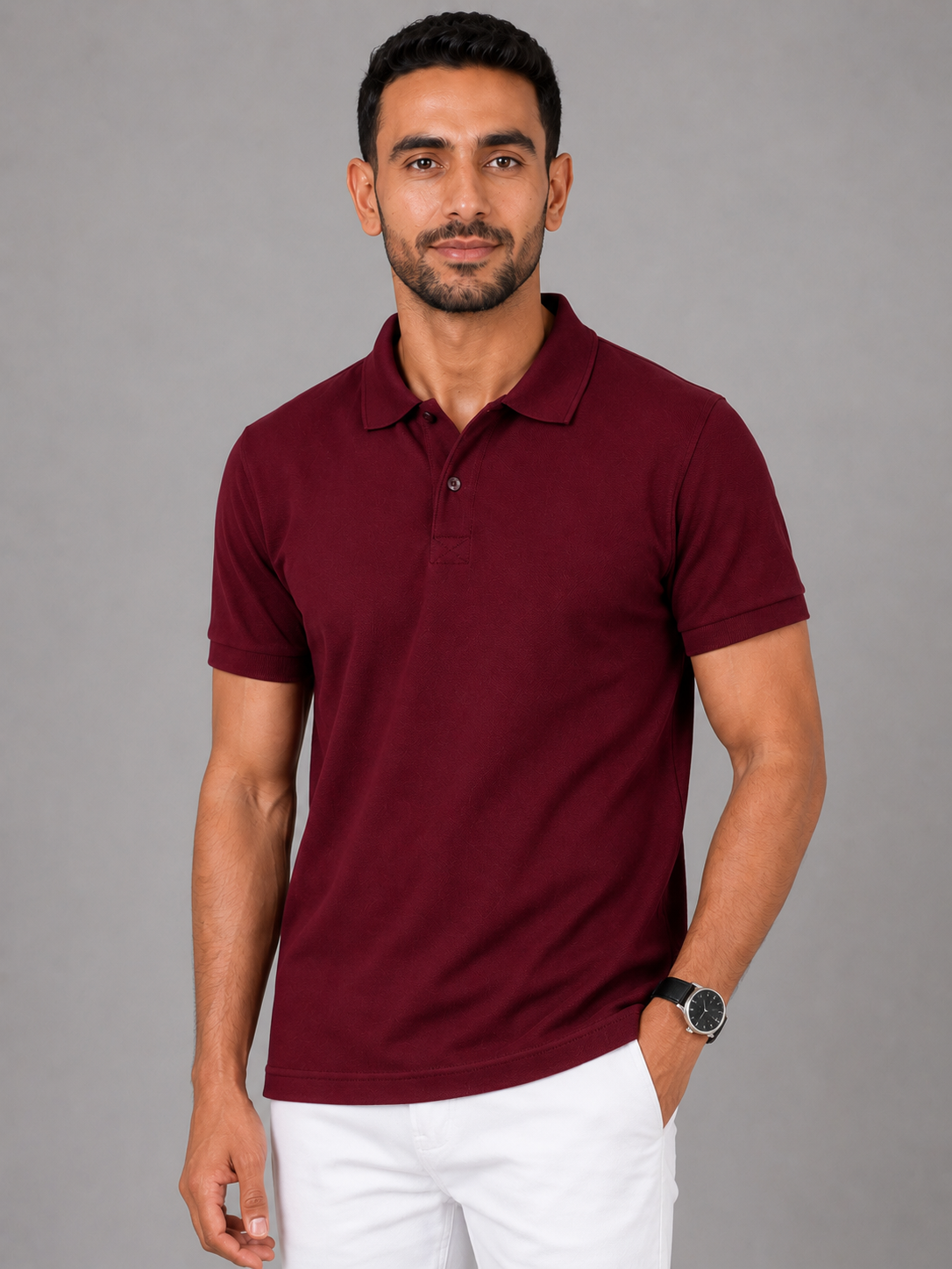 Laurent Men's Piqué Polo Shirt Secondary image