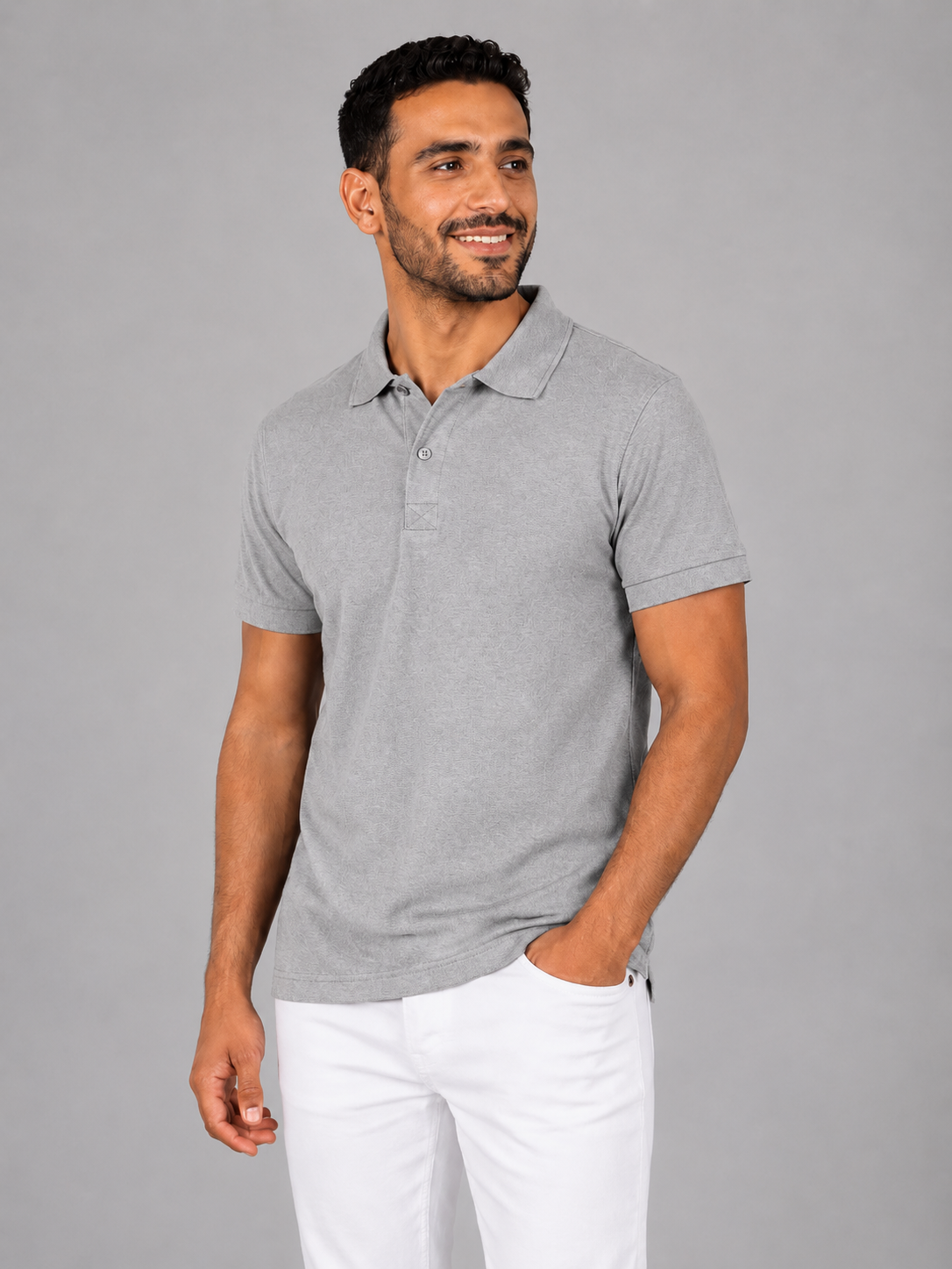 Laurent Men's Piqué Polo Shirt