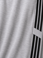 Striped Wide-Leg Sweatpants