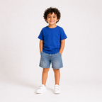 Laurent Boys' Basic Crew-Neck T-Shirt
