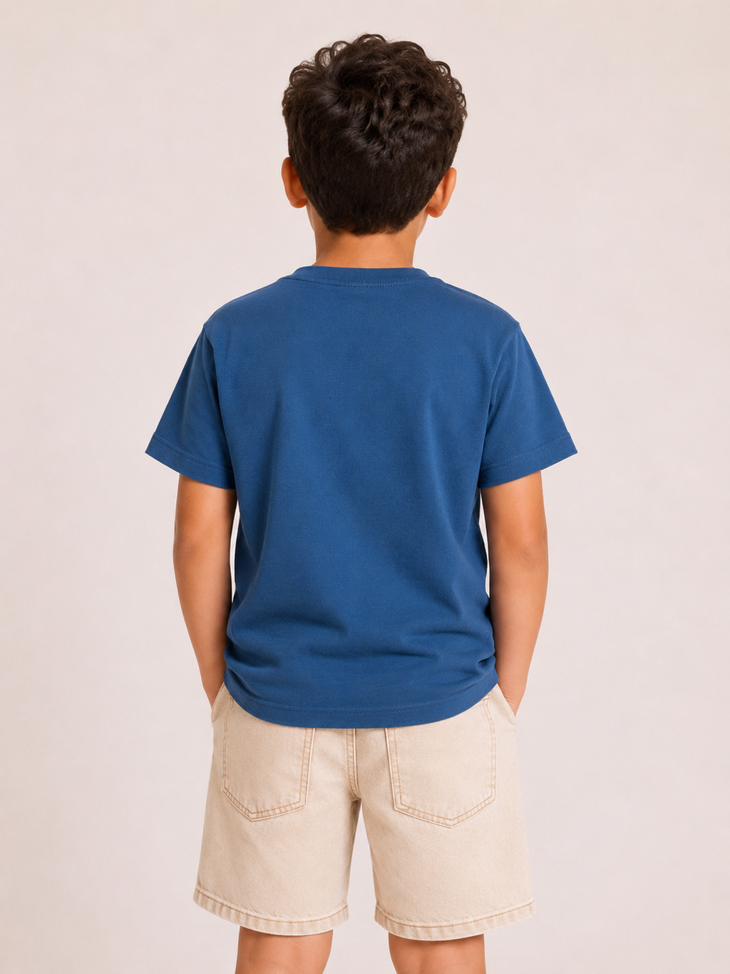 Laurent Boys' Basic Crew-Neck T-Shirt