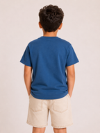 Laurent Boys' Basic Crew-Neck T-Shirt