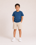 Laurent Boys' Basic Crew-Neck T-Shirt