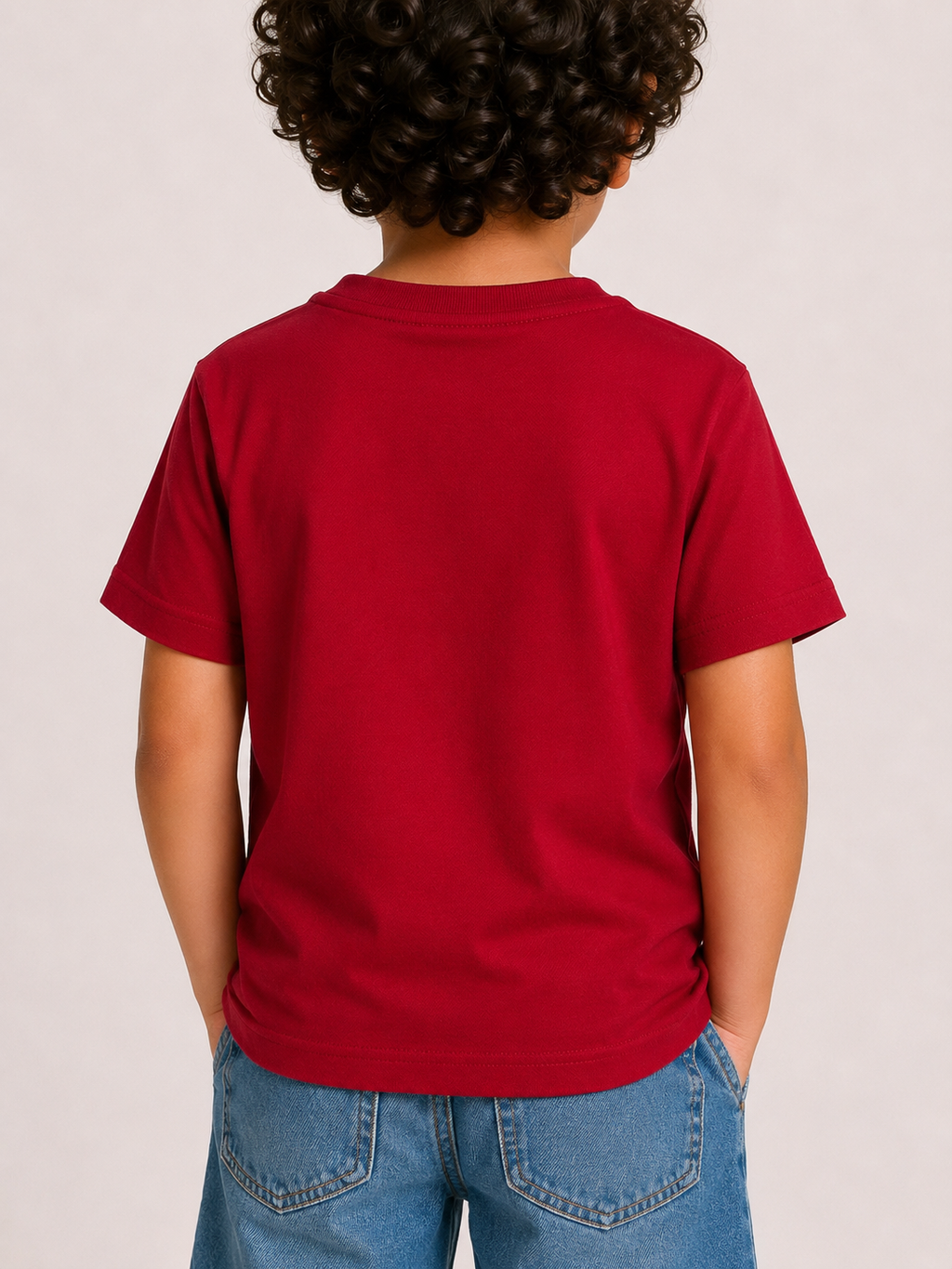 Laurent Boys' Basic Crew-Neck T-Shirt