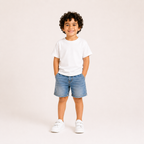 Laurent Boys' Basic Crew-Neck T-Shirt