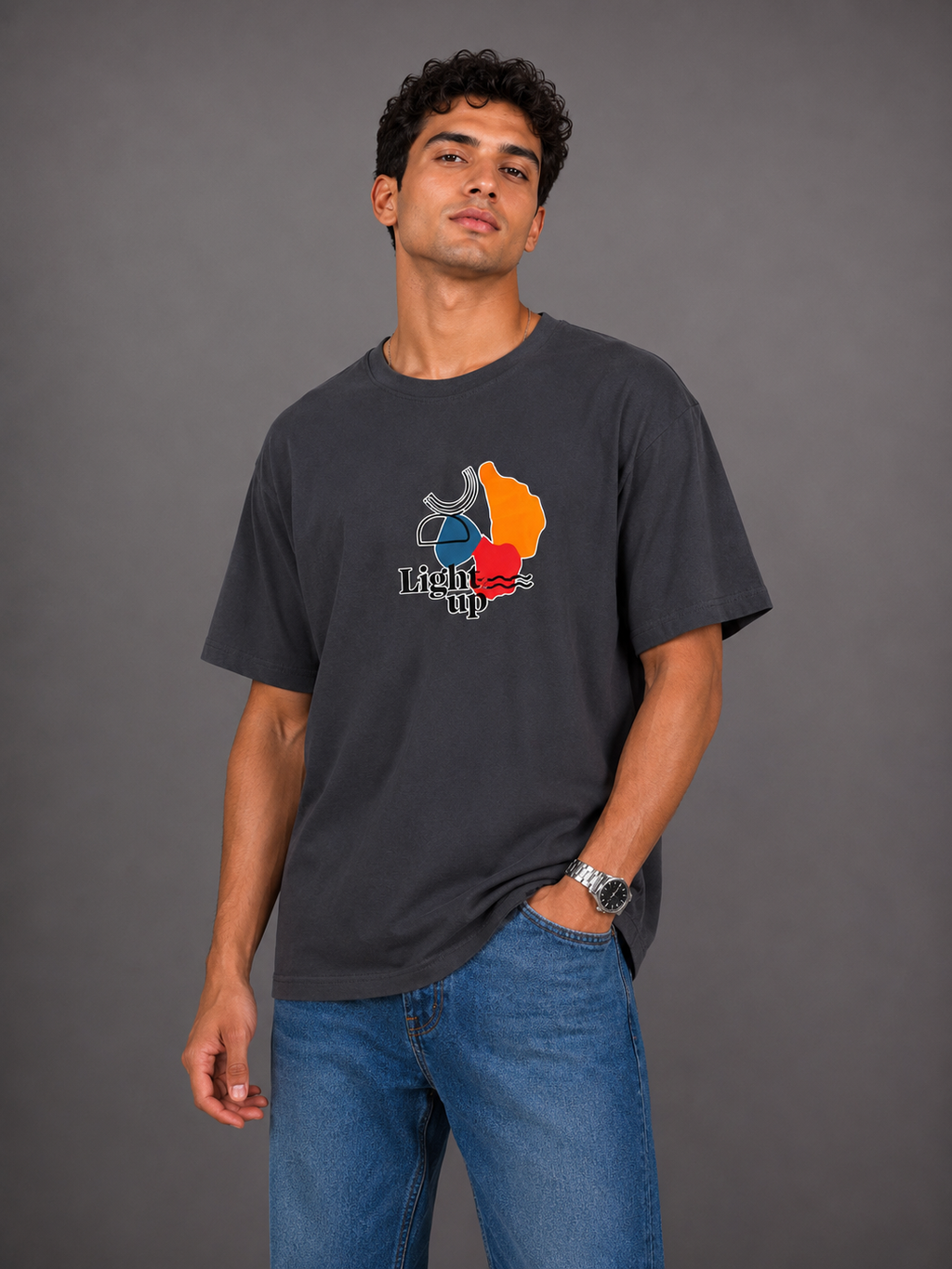 Laurent Light Up Graphic T-Shirt