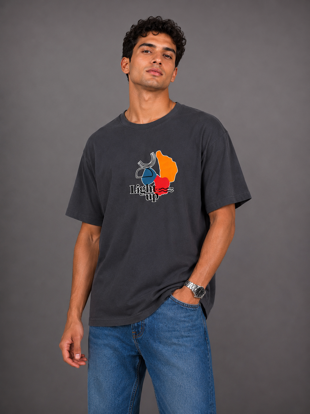 Laurent Light Up Graphic T-Shirt
