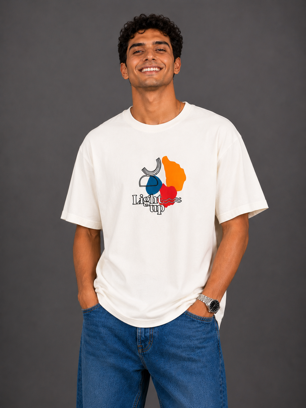 Laurent Light Up Graphic T-Shirt