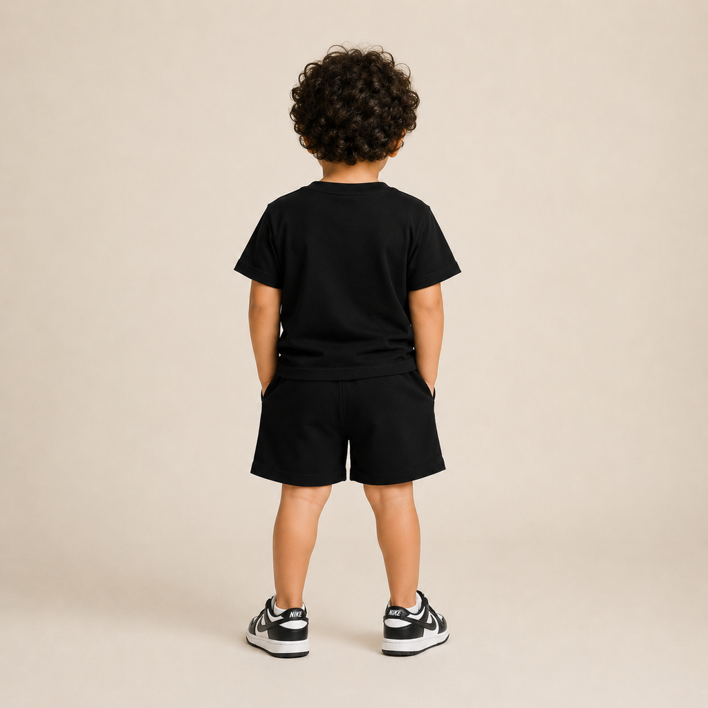Laurent Boys' "Mama's Little Man" T-Shirt & Shorts Set