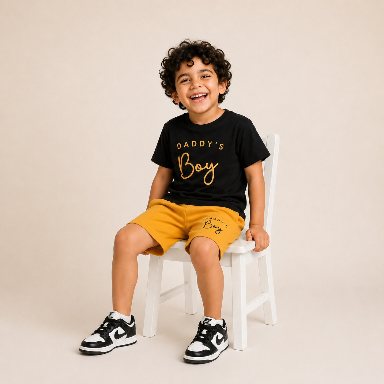 Laurent Boys' "Daddy's Boy" T-Shirt & Shorts Set Main image