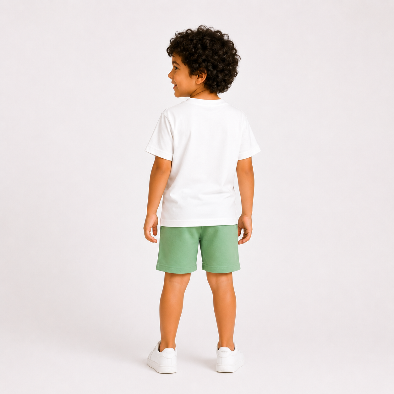 Laurent Boys' "King" Graphic T-Shirt & Shorts Set