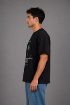 Laurent Unisex Monaco Aesthetic Club Graphic Oversized T-Shirt