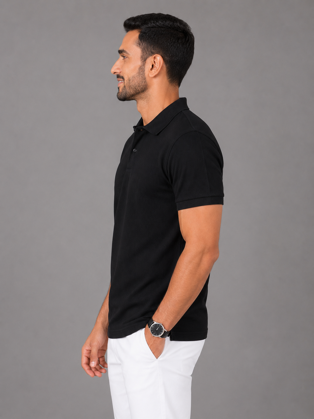 Laurent Men's Piqué Polo Shirt