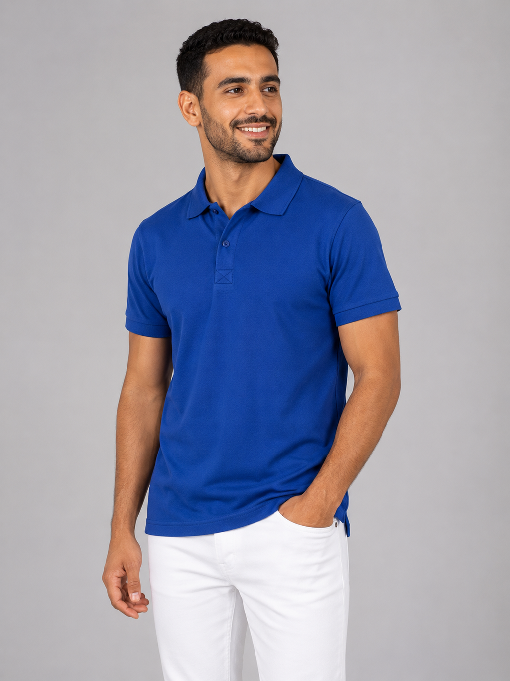 Laurent Men's Piqué Polo Shirt